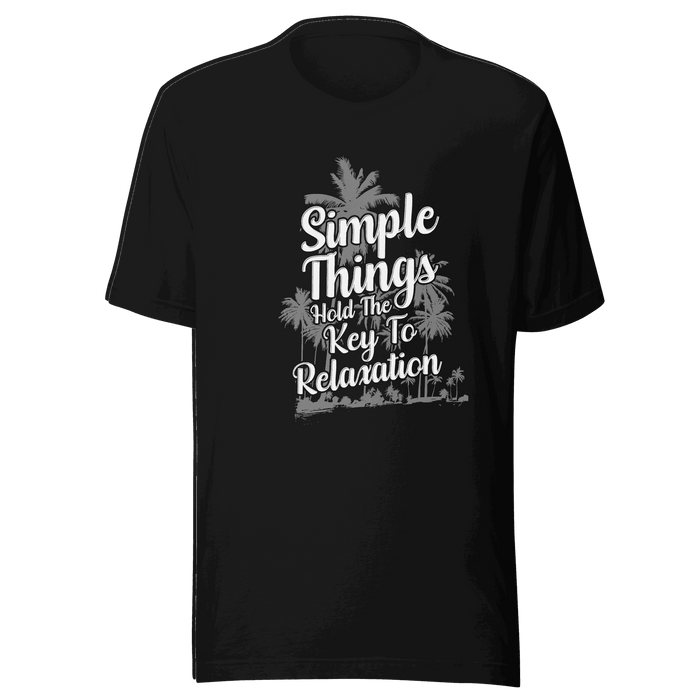 The Key To Relaxation T-shirt