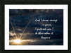 Asking God - wall picture frames