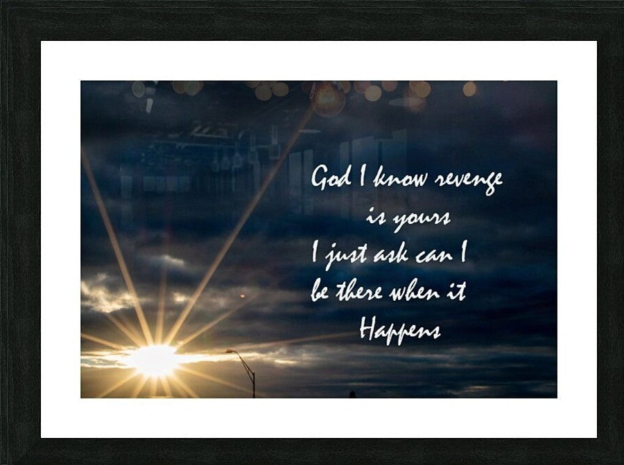 Asking God - wall picture frames