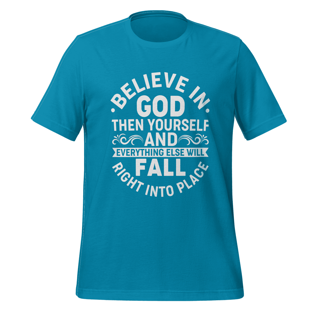 Believe in God T-Shirt – Faith Based Inspirational Tee for Everyday Wear