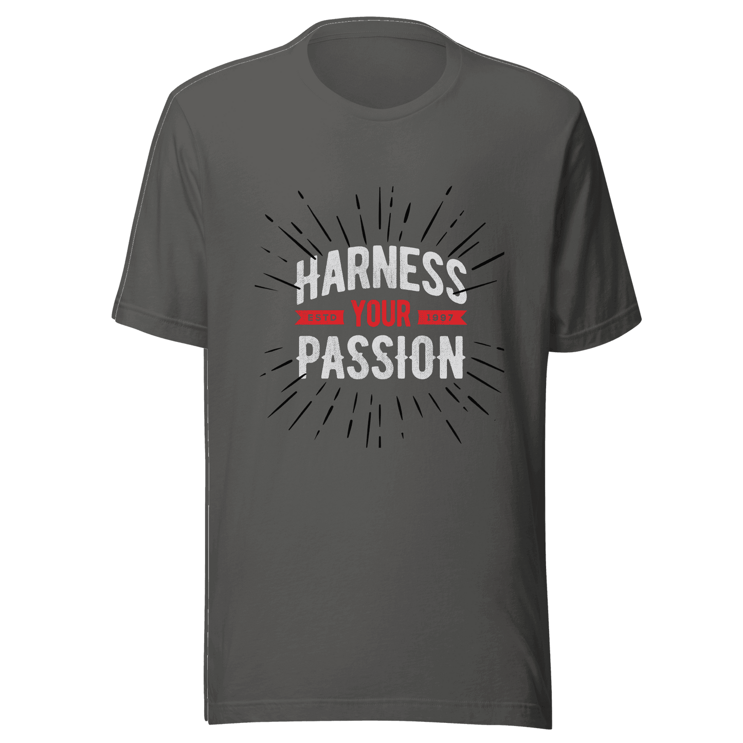 Harness Your Passion T-Shirt Design