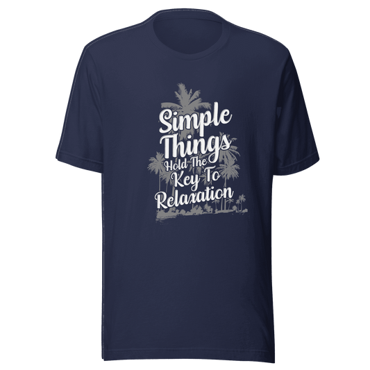 he Key to Relaxation T-Shirt Design