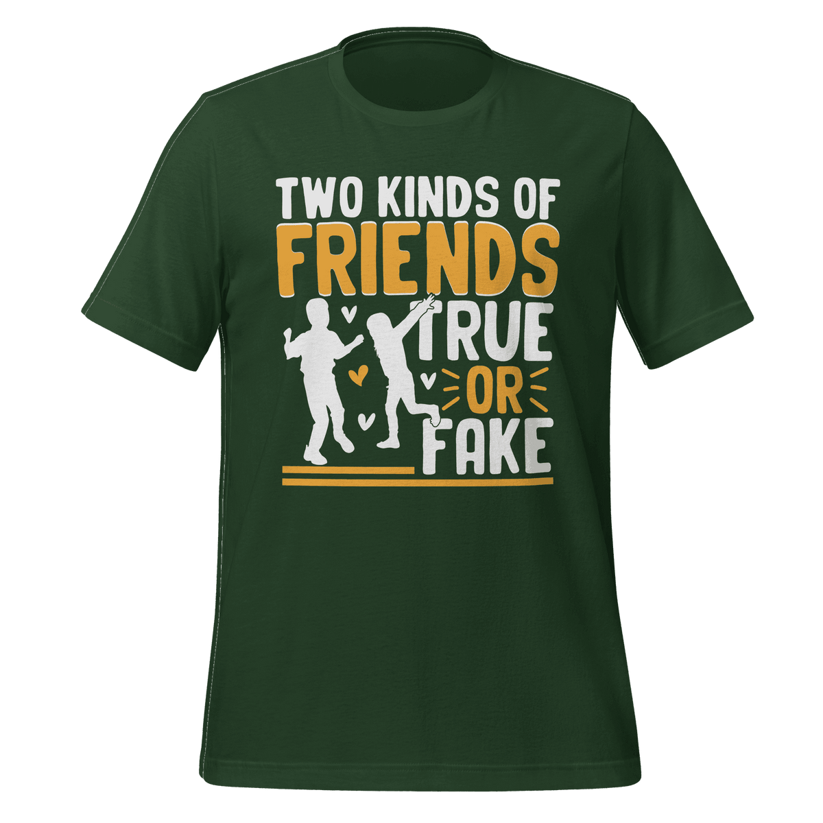 Two Kinds of Friends t-shirt design