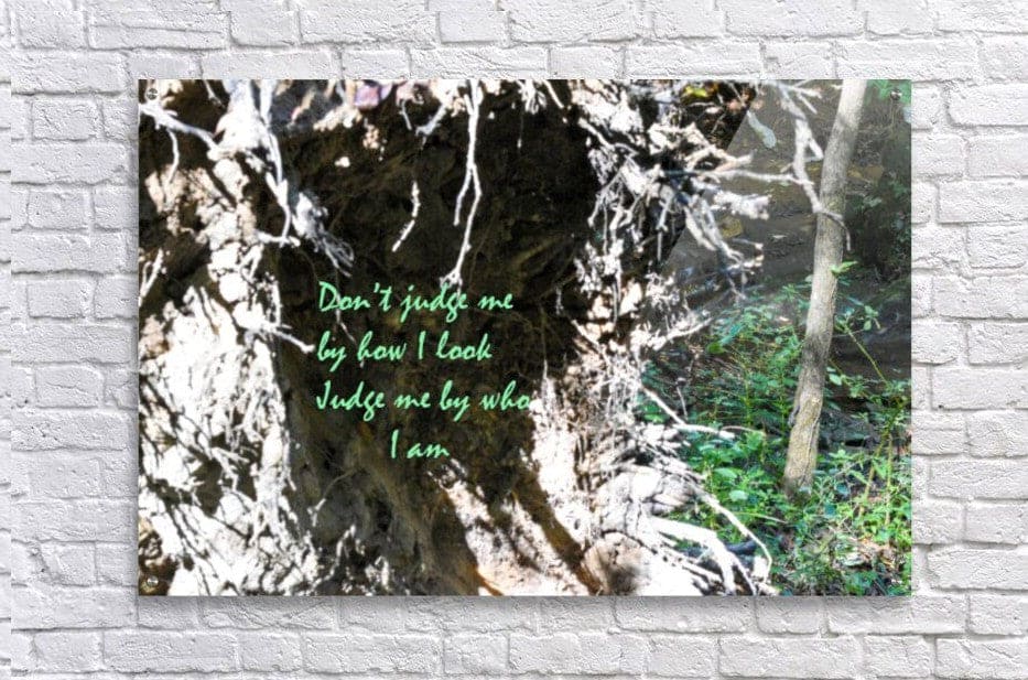 Don't Judge - wall picture frames