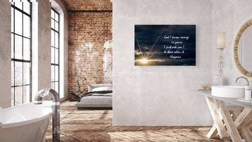 Asking God - wall picture frames