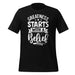 Greatness Starts with a Belief T-shirt Design
