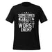 Sometimes My Pride Is My Worst Enemy T-Shirt Design