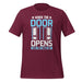 When the Door Opens T-Shirt Design - BR Fashions LLC