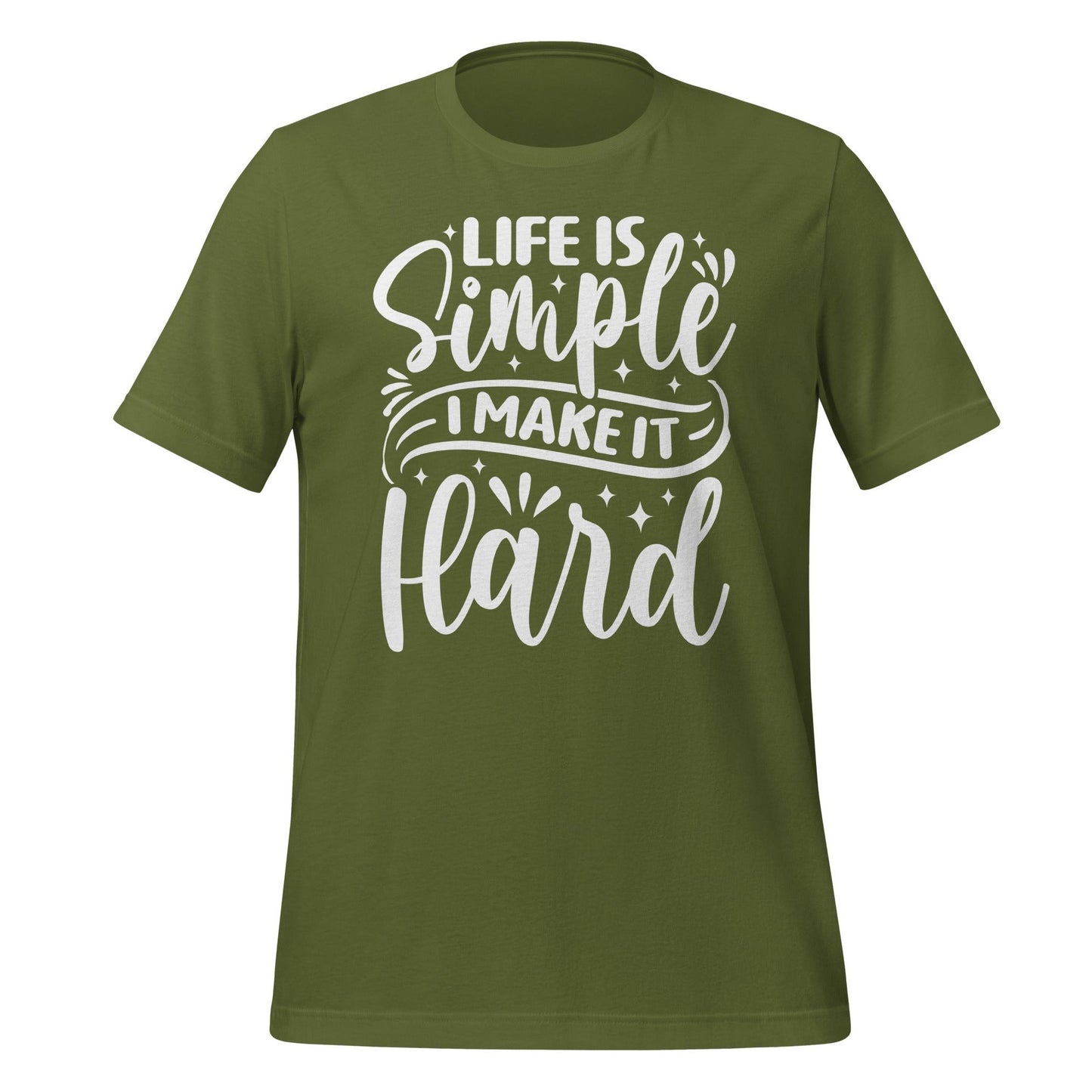 Life Is Simple T-Shirt Design – Unique Styles by BR Fashions