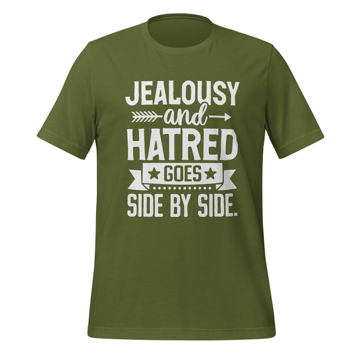 Jealousy and Hatred T-Shirt Design - Unique Graphic Tee