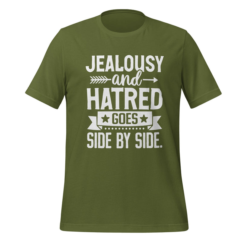 Jealousy and Hatred T-Shirt Design - Unique Graphic Tee