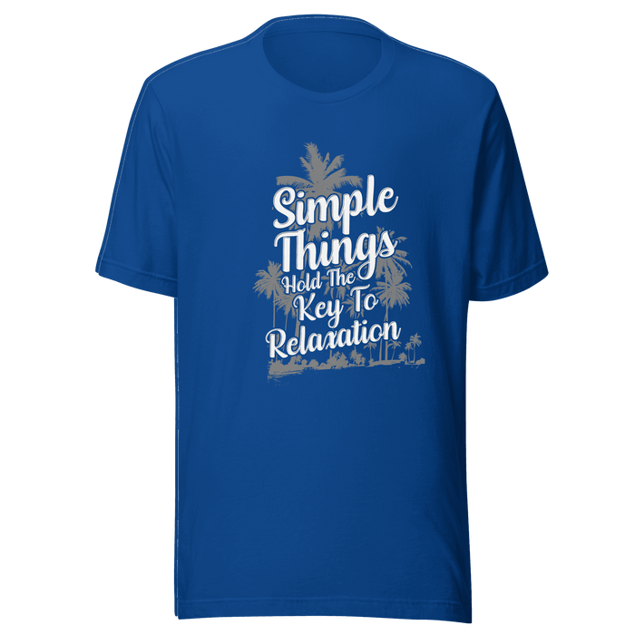 The Key To Relaxation T-shirt